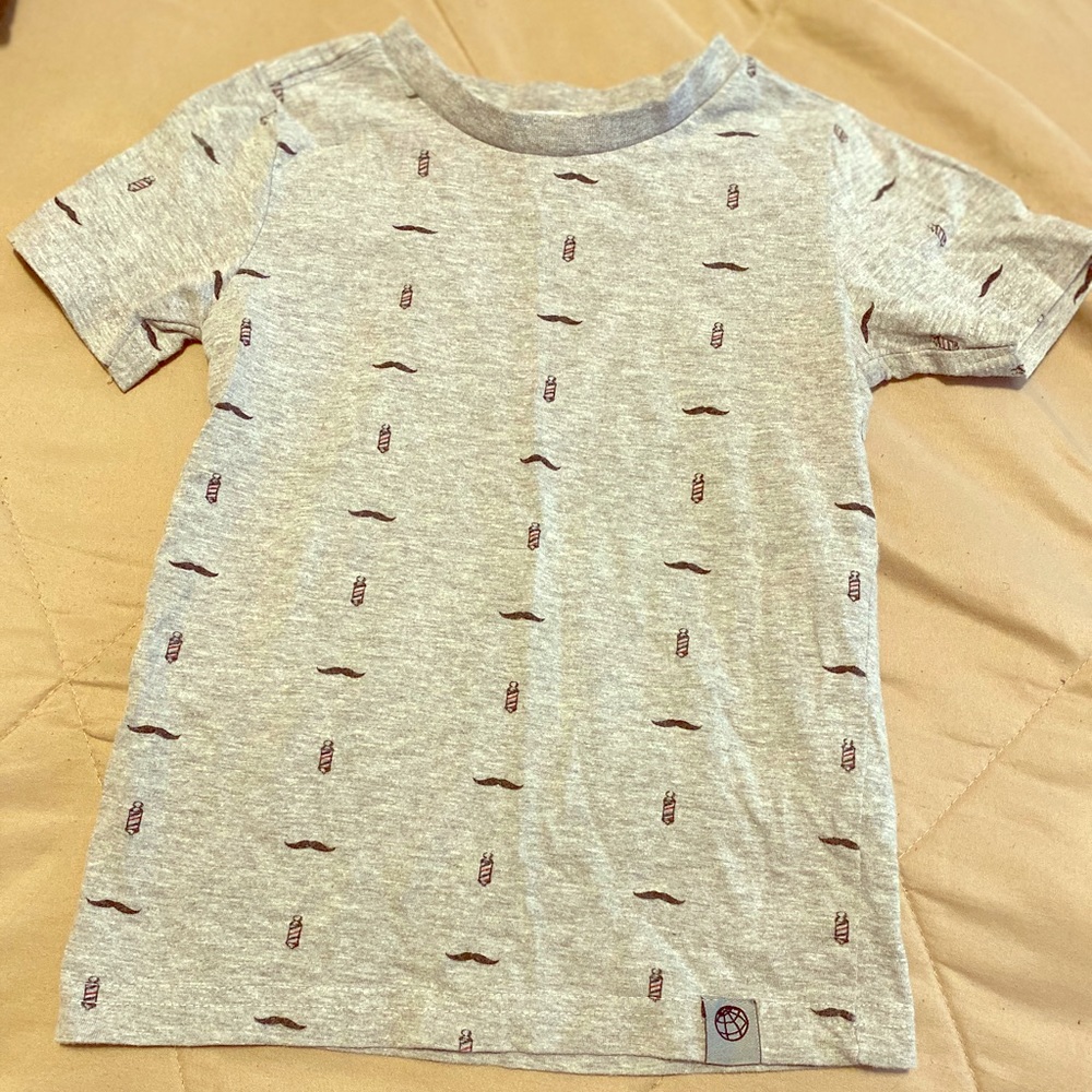 Toddler mustache shirt